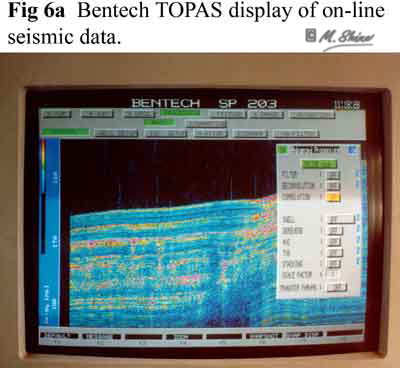 Loch Ness Survey With Bentech - TOPAS On-line Display of Seismic Data