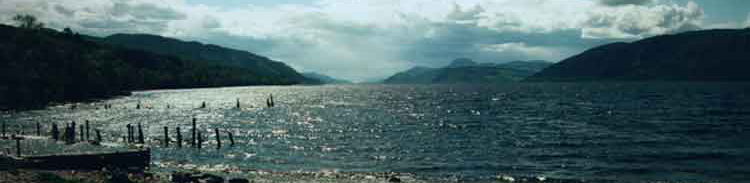 A view of Loch Ness from Dores